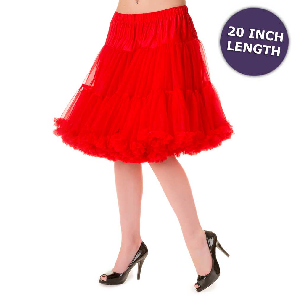 Banned - Walkabout Jupon/petticoat - Rouge